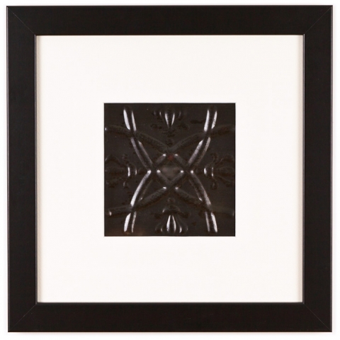 1 Panel Medium Square with Classic Black Frame