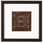 1 Panel Small Square with Classic Black Frame